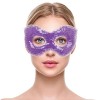 NEWGO Masque Yeux Froid Masque en Gel au parfum de citron pour Cernes, Les Yeux Gonflés,Soulager Les Yeux, Les Maux de Tête, 