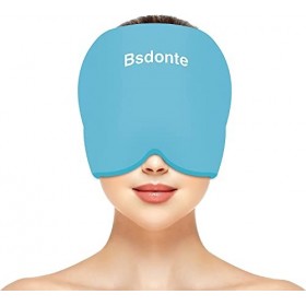Bonnet anti migraine - Bonnet Migraine Relief Cap - Réutilisable Masque Migraine et Céphalées, Masque Anti Migraine les Sinus