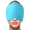 iTHERAU Bonnet Migraine, Masque Migraine, Réutilisable Bonnet Anti Migraine Les Sinus et Le Stress, Headache Relief Cap, Casq