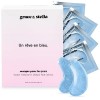 Grace & Stella - Masque Yeux [48 Paires, Or] Patch Yeux Anti Cernes en Gel - Réduit les Cernes Sous les Yeux, Yeux Bouffis, A...