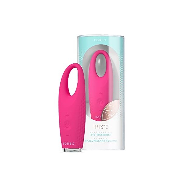 FOREO IRIS 2 Appareil de massage rajeunissant yeux - Pour les cernes, les poches et les rides - Élimine les poches - anti-cer