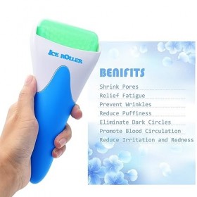 AFOUNDA Rouleau à glace pour soulager le visage, les yeux et tout le corps, outil de soin de la peau pour soulager la migrain