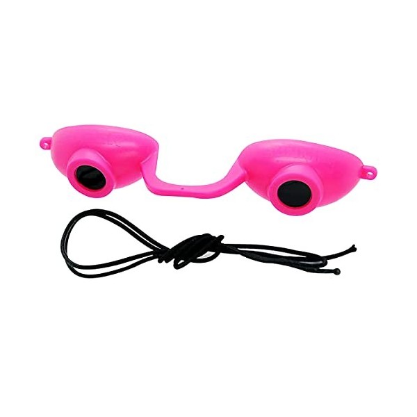 EVO FLEX Sunnies Flexible Tanning Bed Goggles Eye Protection UV PINK Glasses by Super Sunnies