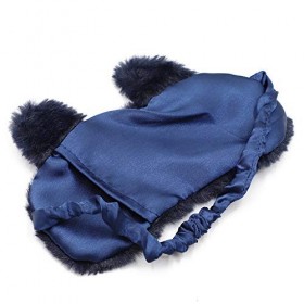 Masque de sommeil moelleux pour chat - Décoration de lune - Pour la maison, le voyage et le repos