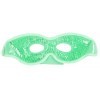 Masque rafraîchissant réutilisable pour les yeux - Pour migraine, yeux gonflés, cernes et maux de tête, gueules, sinus - Vert