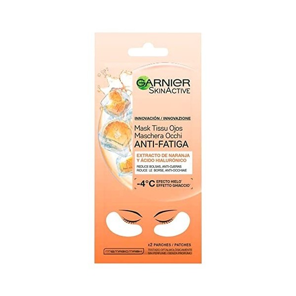 Garnier – Masque pour les yeux à acide hyaluronique et à l’eau de noix de coco