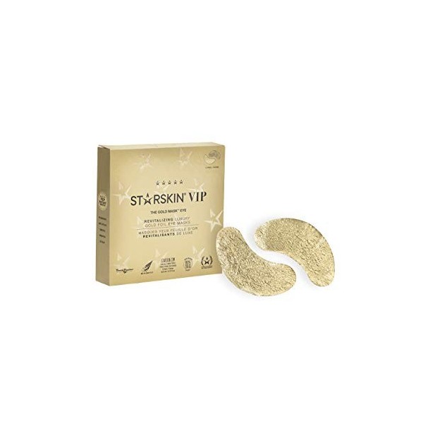 Masque pour les yeux Starskin The Gold MASKTM 5 paires 