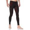 TEYDER 312TR-08-S Pantalon Thermique Unisexe Petit Noir/Rouge