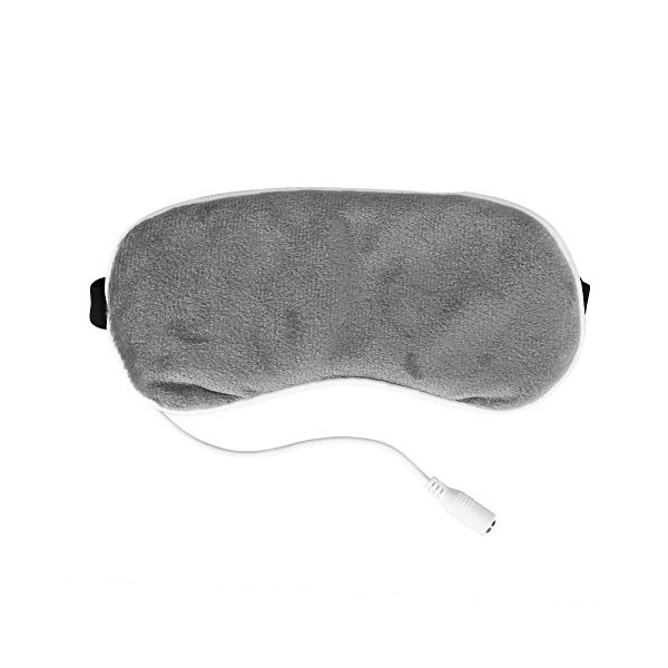 Duevin Électrique USB Chauffé Masque Pour Les Yeux Vapeur Fard À Paupières Lavande Masque Pour Les Yeux, Portable Masseur Pou