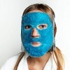 Masque Visage Froid | Perles de gel | Apaisant - Anti-rides - Anti-poches - Raffermissant | froid ou chaud | Réutilisable à v