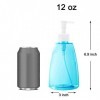 Youngever Lot de 6 Vaporisateur Vide Plastique 350ML, Bouteille Pulverisateur 350ML, Triangle Couleur