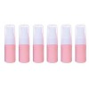 Lot de 6 flacons vides rechargeables de 10 ml avec pompe à pompe blanche, pour ranger émulsion, shampooing, etc. Bleu, l, 10m