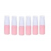 erioctry Lot de 6 flacons vides portables rechargeables pour crème, shampooing, lotion, traitement, avec bouchon, contenants 