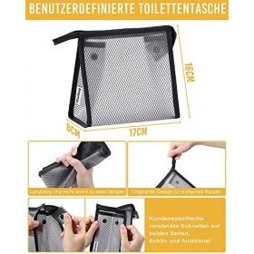 Morfone Flacon Voyage en Silicone, Ensemble daccessoires de voyage 13 pièces, Sac zippé de haute qualité, Bouteilles de Voya