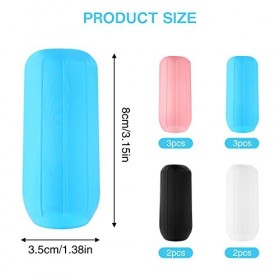 Lot de 10 bouchons de bouteille de voyage en silicone - Anti-fuite - Housse élastique réutilisable - Accessoire pour shampoin