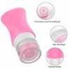 Bouteilles de voyage en silicone, contenants approuvés par la TSA, 85 g