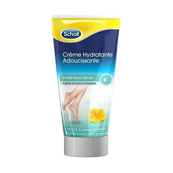 Scholl Crème Pieds Hydratante Adoucissante pour Peaux Sèches 75ml