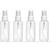 Lot de mini flacons vaporisateurs vides en plastique transparent avec brume fine - Pour voyage - Petits conteneurs rechargeab