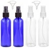 Yalbdopo - Lot de 4 flacons vaporisateurs vides en plastique de 100 ml - Pour huiles essentielles, parfums
