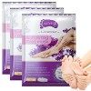 5 Pack Masque Peeling Pieds, Exfoliant Peel Off Callosités Peau Morte Callus Remover, Baby Soft Smooth Touch Feet-Homme Femme