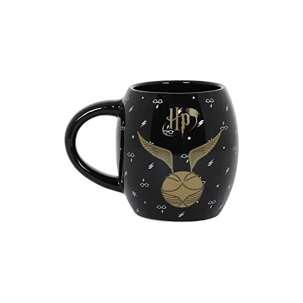 Harry Potter Wings-Tasse Ovale, Noir