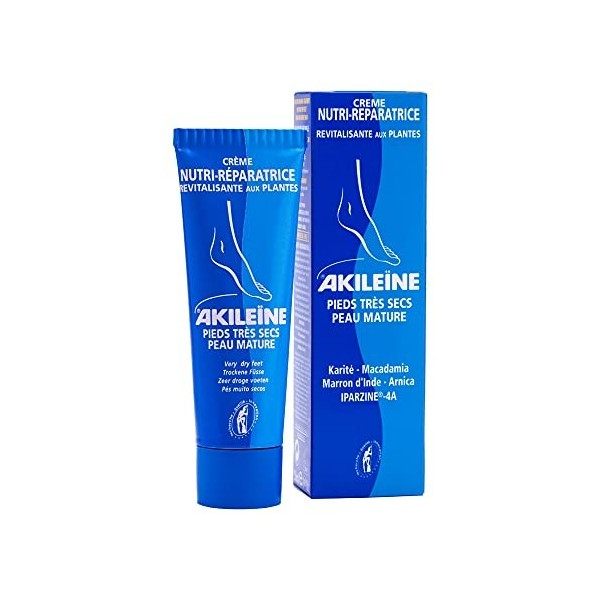 AKILEÏNE® - CRÈME NUTRI-RÉPARATRICE PIEDS SECS – 50ml