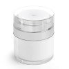 HOTUT Pot Cosmétique,15ML Flacon Pompe sans Air Pot à Pompe Airless Contenant Cosmétique Vide Plastiquepour Maquillage Crème 