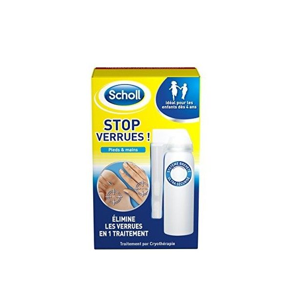 Scholl - Stop Verrues par cryothérapie 12 Applications