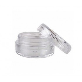 50PCS 0.35Oz 10ML Vide Vide Contenant cosmétique en Plastique réutilisable Pot Pot Case Voyage Bouteille boîte avec Couvercle