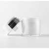 Gcroet Pots de Crème sous Vide, Pompe sans Air, 50ml Pompe Vide Rechargeable Bouteille Crème de Crème Portable Distributeur d