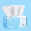 Lot de 100 lingettes sèches jetables en coton pour le visage, multi-usages pour les soins de la peau, les lingettes de maquil