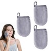 Gant Nettoyant Visage,Gants nettoyants pour Le Visage,Gants nettoyants pour le visage en coton,La débarbouillette à base dea