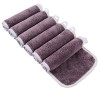 KinHwa Serviette Visage Démaquillante Réutilisable Microfibre Décapant Lavable Débarbouillette Ultra-douce gray 6Pack