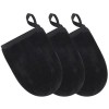 Kinhwa gants demaquillage visage lavable microfibre,lingette demaquillante doux, éponge visage nettoyant,serviette épais irri