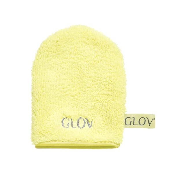 GLOV Gant de Toilette Nettoyant Visage Serviette Microfibre Lingettes Nettoyantes Demaquillage Visage Soin Visage Démaquillan