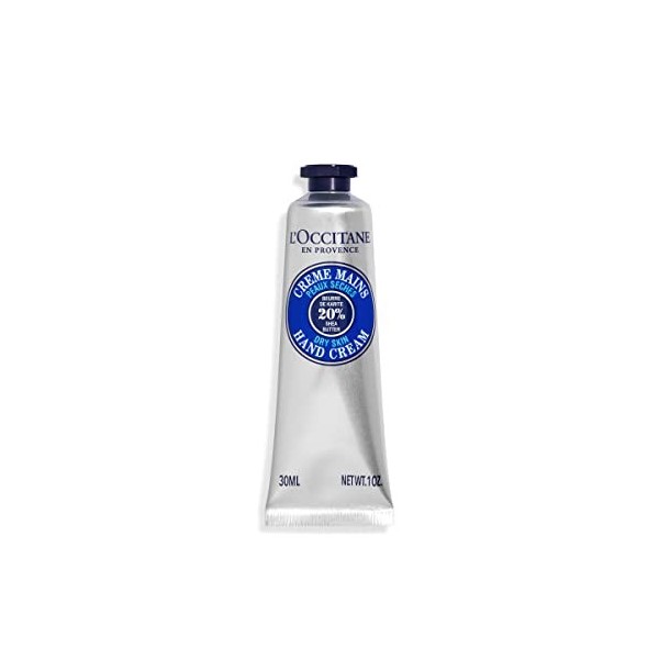 LOCCITANE - Crème Mains Karité Bio - Hydratante & Nourrissante - Riche en beurre de karité biologique 20% - Mains Sèches