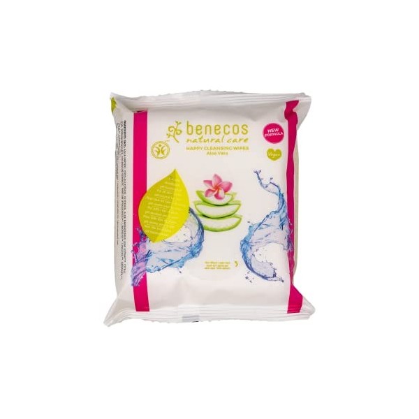 Benecos Vegan Facial Cleansing Wipes 25 per pack