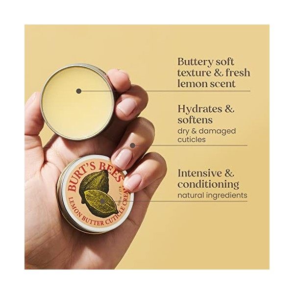 Burts Bees Crème pour Cuticules au Beurre de Citron