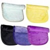 5pcs lingettes démaquillantes unisexes, chiffons démaquillants en microfibre chiffons démaquillants réutilisables lavables po