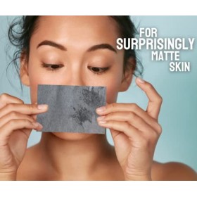 EcoFeminii Lot de 100 feuilles de papier buvard naturel pour une peau claire, propre et mate pour éliminer lhuile du visage,