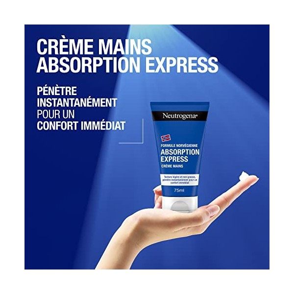 Neutrogena Formule Norvégienne Crème Maines Absorption Express, 2 x 75ml