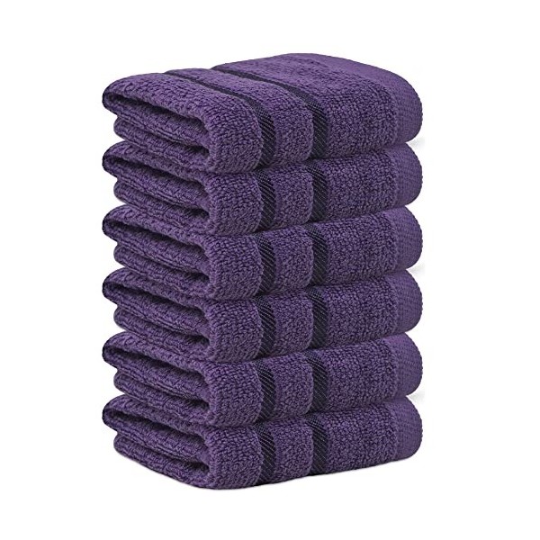 Towelogy® Gant de toilette en flanelle à séchage rapide 100 % coton super doux de qualité supérieure | Certifié OEKO-TEX - 33