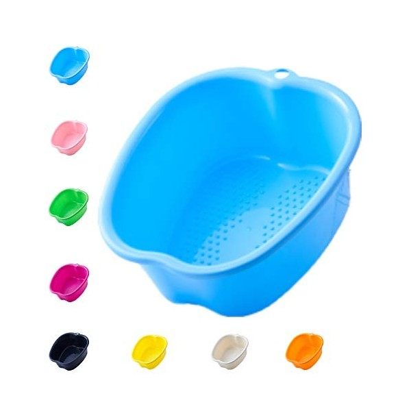 Grande Bassine Plastique Bassin de Spa Bain de Pieds,Spa deau et Massage des Pieds,pour Pédicures Tremper Les Pieds Détox et