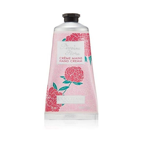 Crème pour les mains pivoine flore - 75 millilitres.