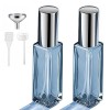 SONGQEE Atomiseur de parfum rechargeable, mini flacons vaporisateurs de parfum de voyage vides en verre portable pour parfum 