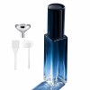 SONGQEE Atomiseur de parfum rechargeable, mini flacons vaporisateurs de parfum de voyage vides en verre portable pour parfum 