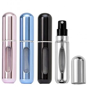 FINEASY 12PCS 30ml Flacon Spray Vide Rechargeable Vaporisateur,Pulv