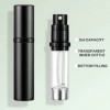 Mini atomiseur de parfum rechargeable pour homme et femme, 5 ml