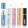 Awumbuk 4 Pièces 6 ml Flacon Parfum Vide, Haute Qualité Atomiseur De Parfum Rechargeable, Lavable Vaporisateur Parfum Recharg