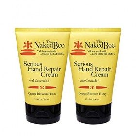 The Naked Bee Serious Hand Repair Cream Lotion - - Orange Blossom Honey w/Ceramide 3 by The Naked Bee